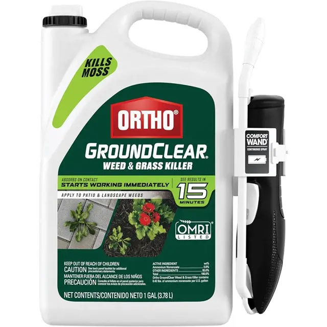 Ortho Groundclear Organic Weed & Grass Killer – 1 Gallon Ready-To-Use Formula 1