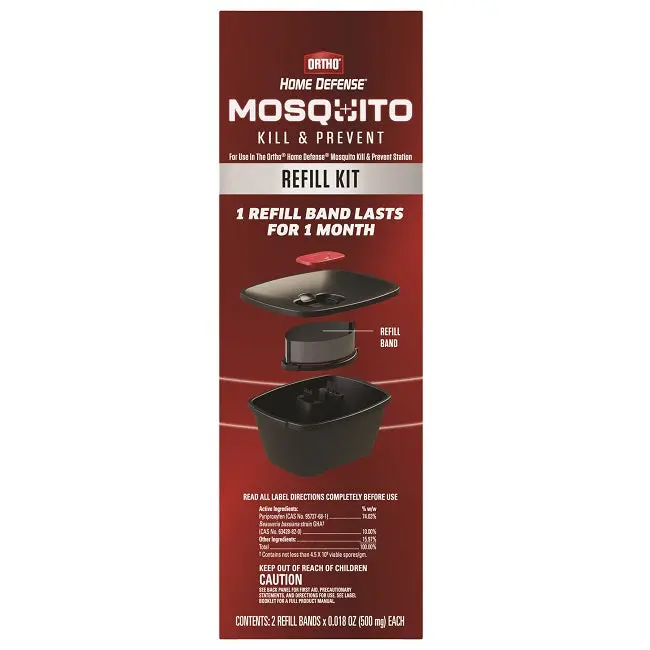 Ortho Home Defense Mosquito Killer & Preventer – 2-Pack Refill Kit 1