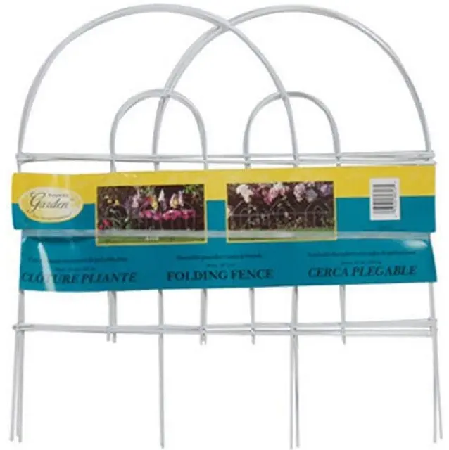 Panacea Arch-Fold White Garden Fence (Model 89313) 1