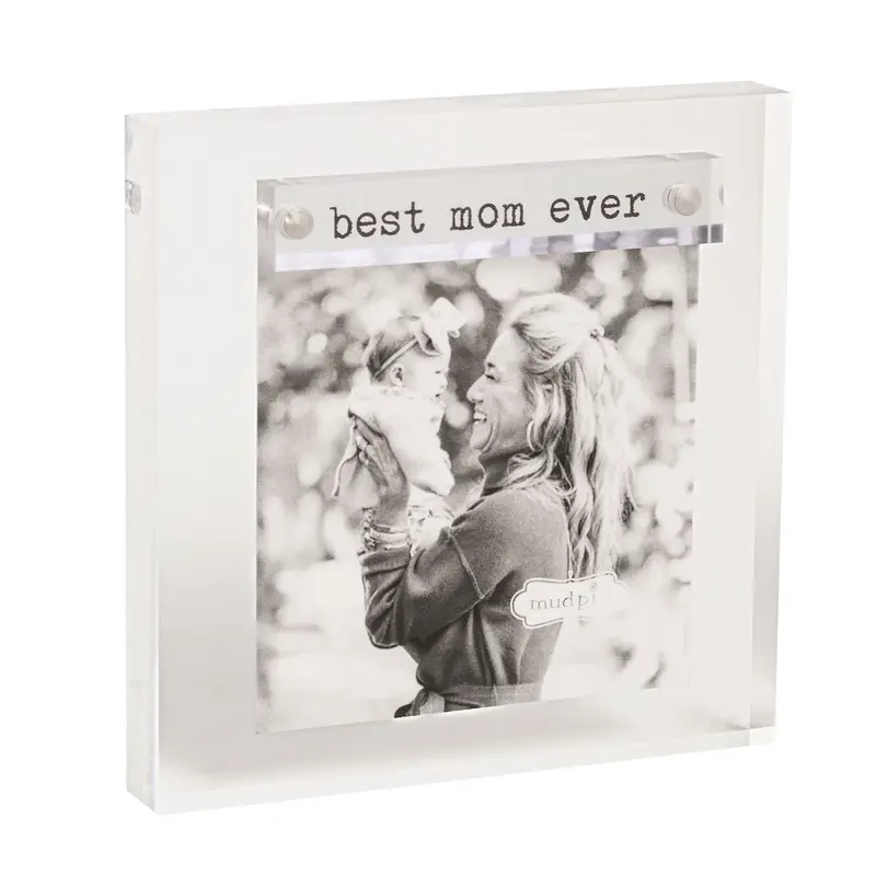Personalized Mini Acrylic Photo Frame – 3X3 Inches 2