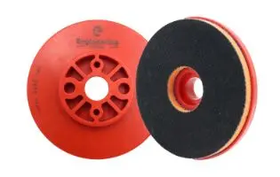 Reclosable Fastener System Disc — 155Mm, Orange, Hard Grade 1