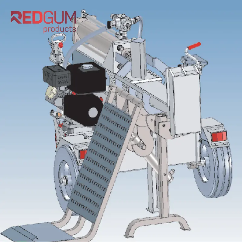 Redgum Log Lifting Attachment For Splitting Systems 1