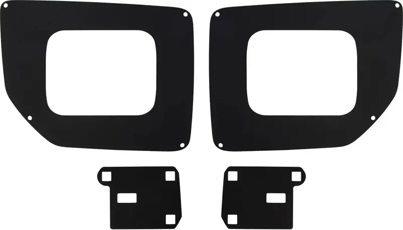 Rigid Industries Fog Light Mount Kit – Compatible With 2015–2019 Gmc Sierra 2500/3500 D-Series Or Radiance Pod 1