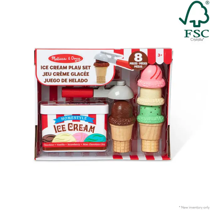 Scoop & Stack Ice Cream Cone Play Set 1