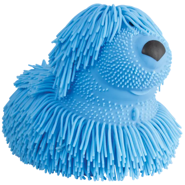 Shaggy Pup Squishy Toy – Color-Assorted Soft Plush Stress Ball 1