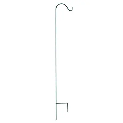 Shepherd’S Hook – 84-Inch Black Single-Point Garden Stake (Model 89031) 1