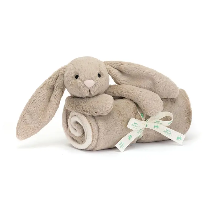 Soft Bunny-Ear Knit Blanket For Toddlers 1