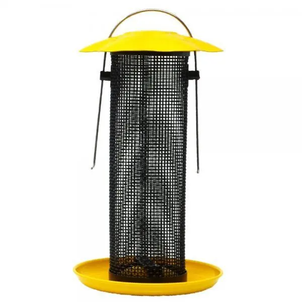 Songbird Essentials Petite Yellow Thistle Seed Feeder For Finches 1