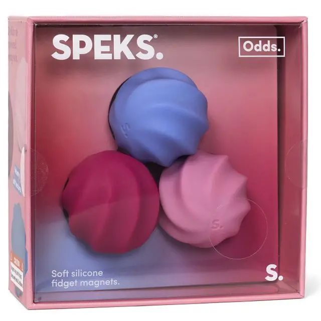 Speks Odds Silicone Magnetic Set – Vivid Swirl Pattern 1