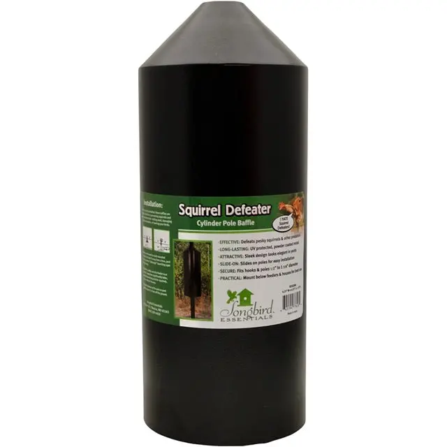 Squirrel Defeater Adjustable Cylinder Pole Baffle 1