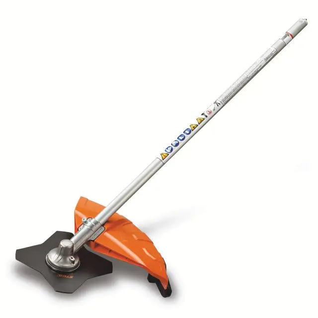 Stihl Fs-Km Brushcutter With Four-Tooth Cutting Blade 1