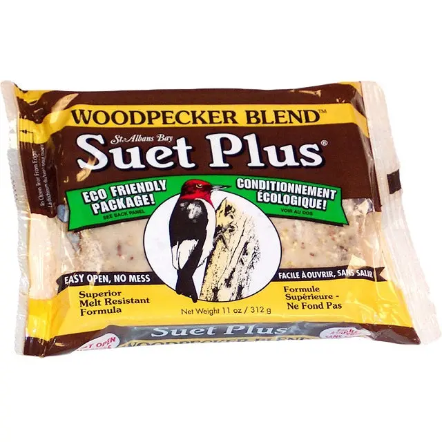 Suet Plus Woodpecker Blend Wild Bird Suet Cake – 11 Oz 1