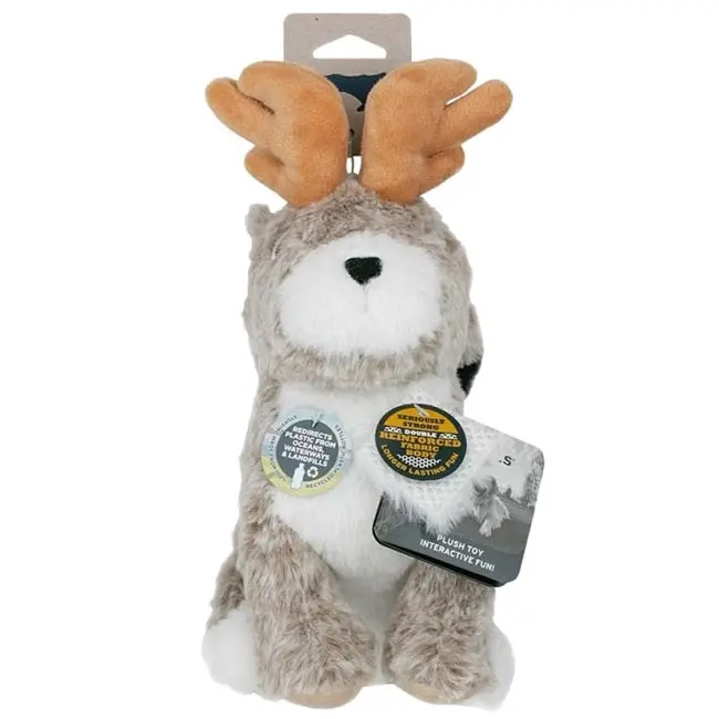 Tall Tails Animated Jackalope Plush Dog Toy – 8-Inch Interactive Pet Toy 1