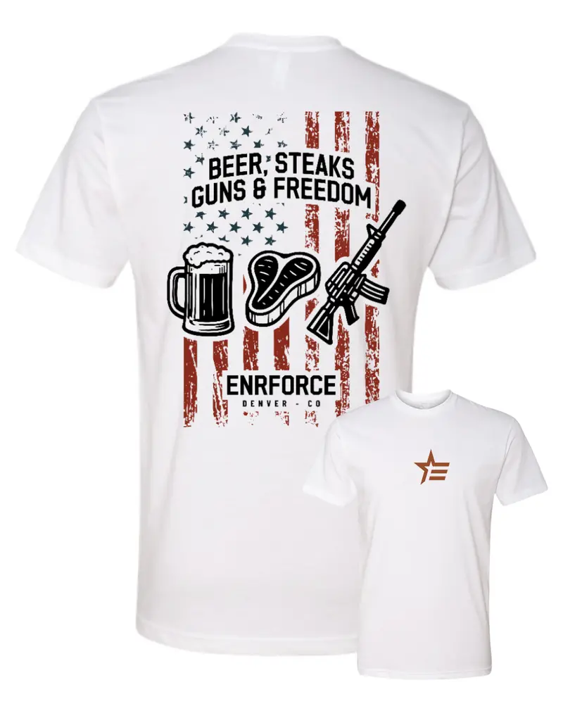 Taste Of Freedom T-Shirt – Bold Patriotic Design On Premium Cotton Fabric 1