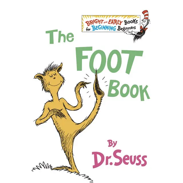 The Foot Book: Dr. Seuss Bright & Early Classic For Toddlers 1
