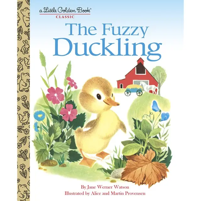 The Fuzzy Duckling: Charming Little Golden Book Story 1