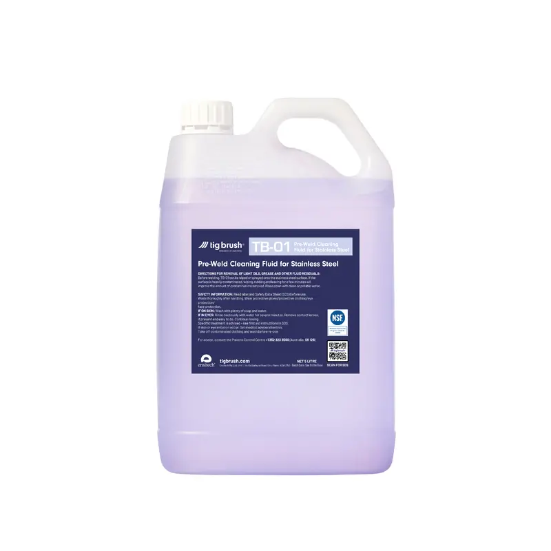 Tig Brush Tb-01 Purple Pre-Weld Cleaning Fluid – 5 Litre 1