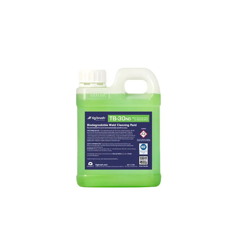 Tig Brush Tb-30Nd Green Weld Cleaning Fluid – 1L 1