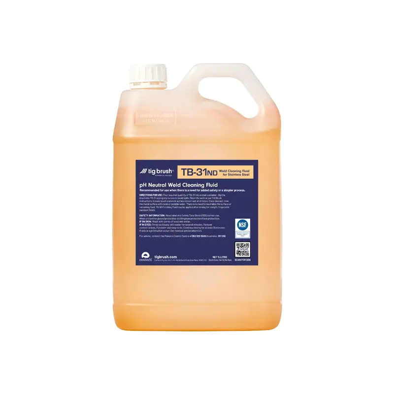 Tig Brush Tb-31Nd Peach-Coloured Weld Cleaning Fluid – 5 Litre 1