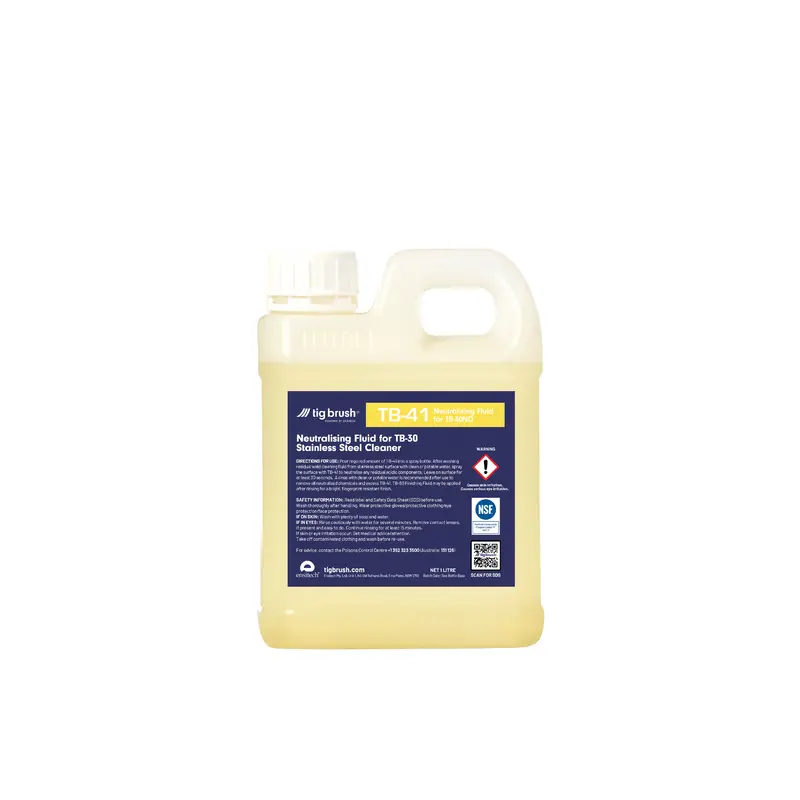 Tig Brush Tb-41 Yellow Neutraliser For Post-Cleaning – 1L 1