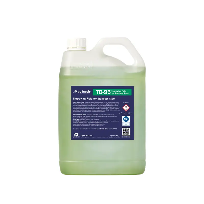 Tig Brush Tb-95 Etching Fluid – Dark Green, 5-Litre Container 1