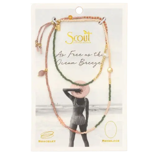 Tourmaline And Gold Mixed-Media Healing Bracelet Or Necklace 1