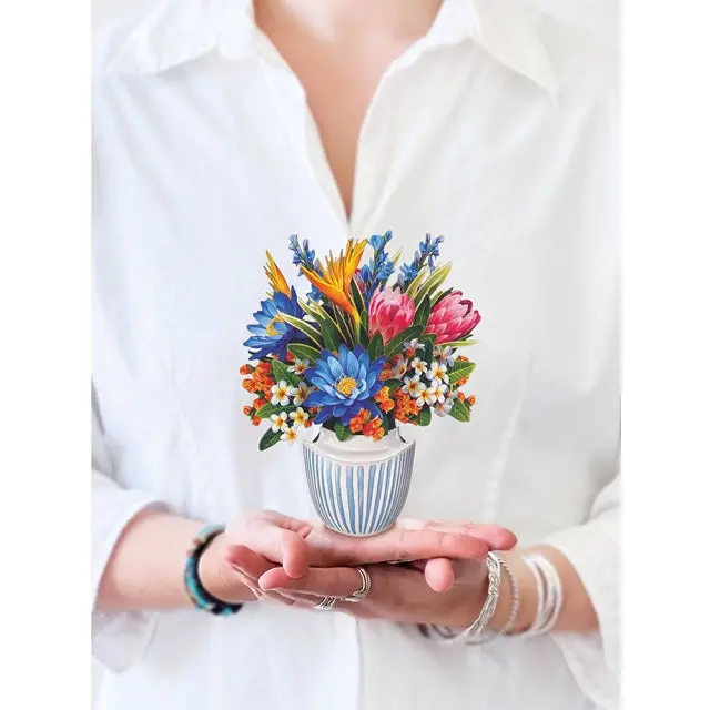 Tropical Paradise Mini Pop-Up Card Pack (10 Cards) 1