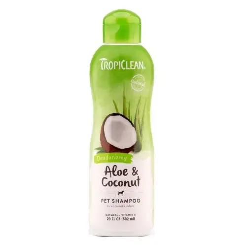Tropiclean Deodorizing Pet Shampoo – 20 Oz Gentle, Fragrance-Infused Formula 1