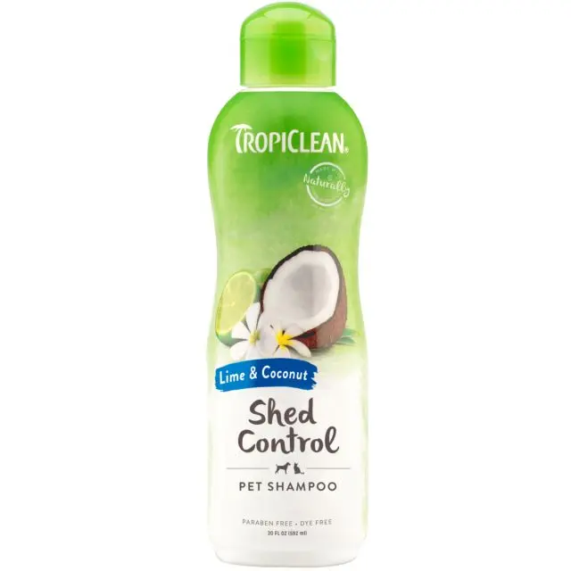 Tropiclean Lime & Coconut Shed-Control Shampoo For Dogs And Cats – 20 Oz Bottle 1