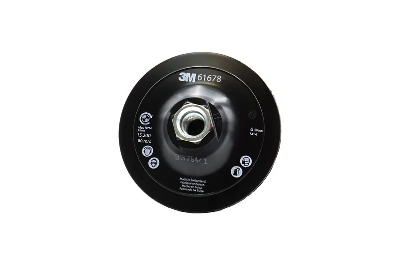 Unbacked Sc Disc Backup Pad: 100 X 16Mm, M14 Thread 1