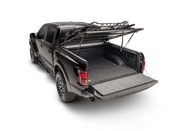 Undercover Ridgelander Biking Accessory Kit With Tonneau Cover And Bed Rack For Mid-Size Trucks 1