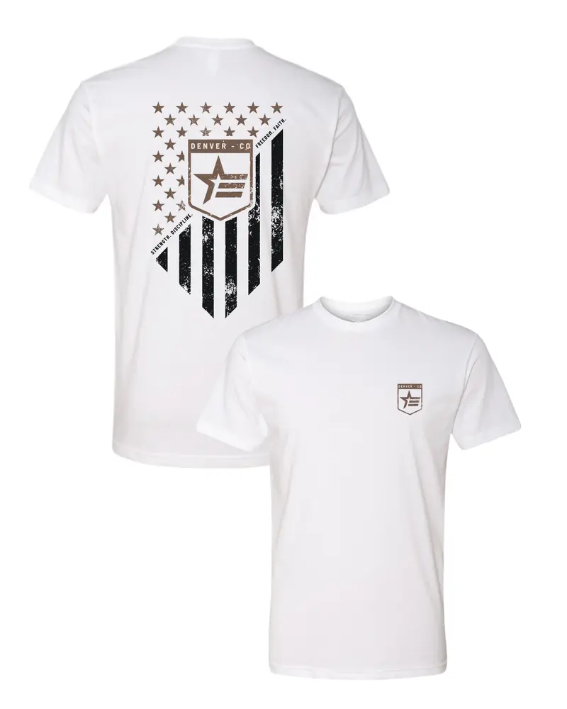 United Shield American Flag Graphic Tee