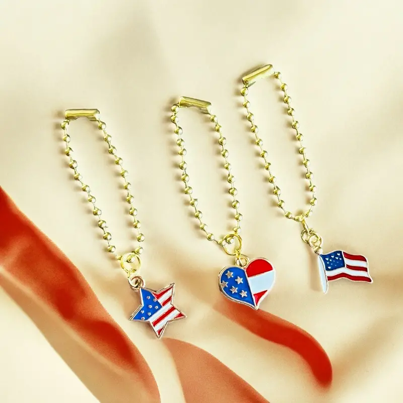 Usa-Themed Handle Charm 1
