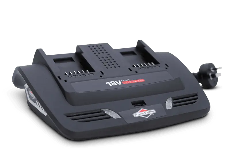 Victa 18V Dual-Battery Fast Charger 1