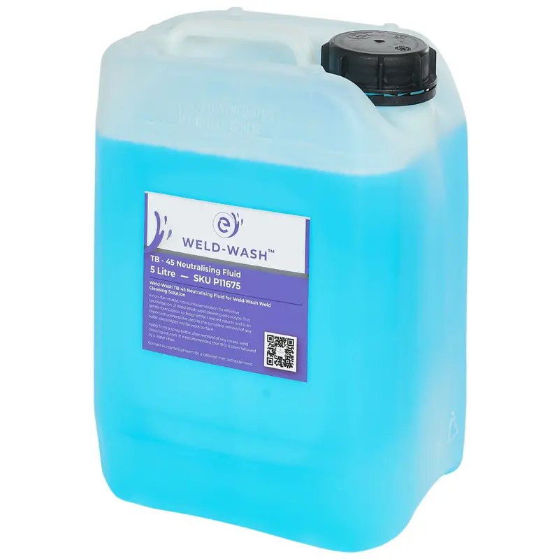 Weld-Wash Tb-45 Neutralizing Fluid — 5 Litre Container 1