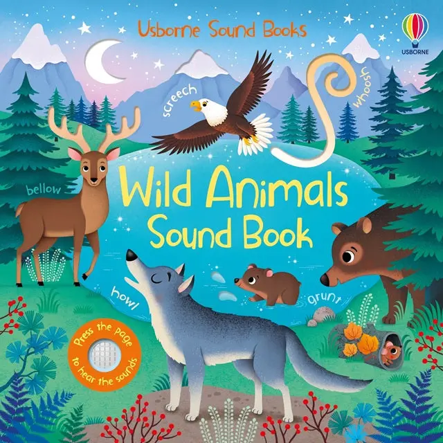 Wild Animals Sound Book – Usborne’S Interactive Audio Guide To The Animal Kingdom 1