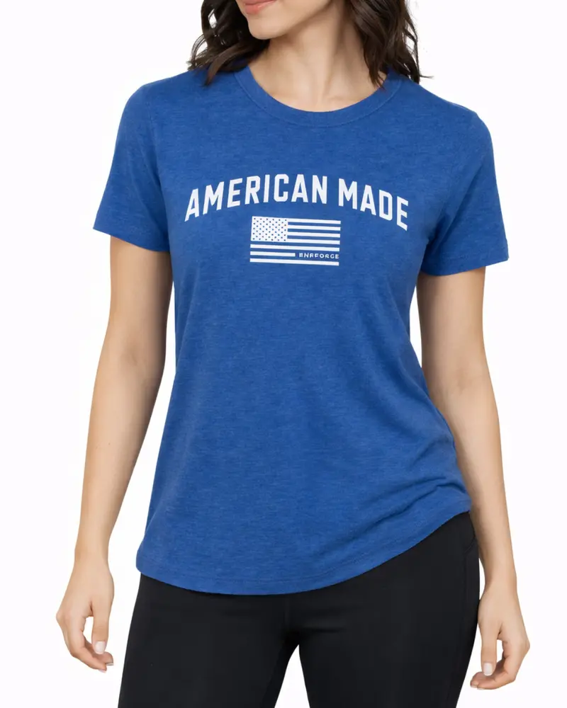 Women'S American-Made Cotton T-Shirt 1