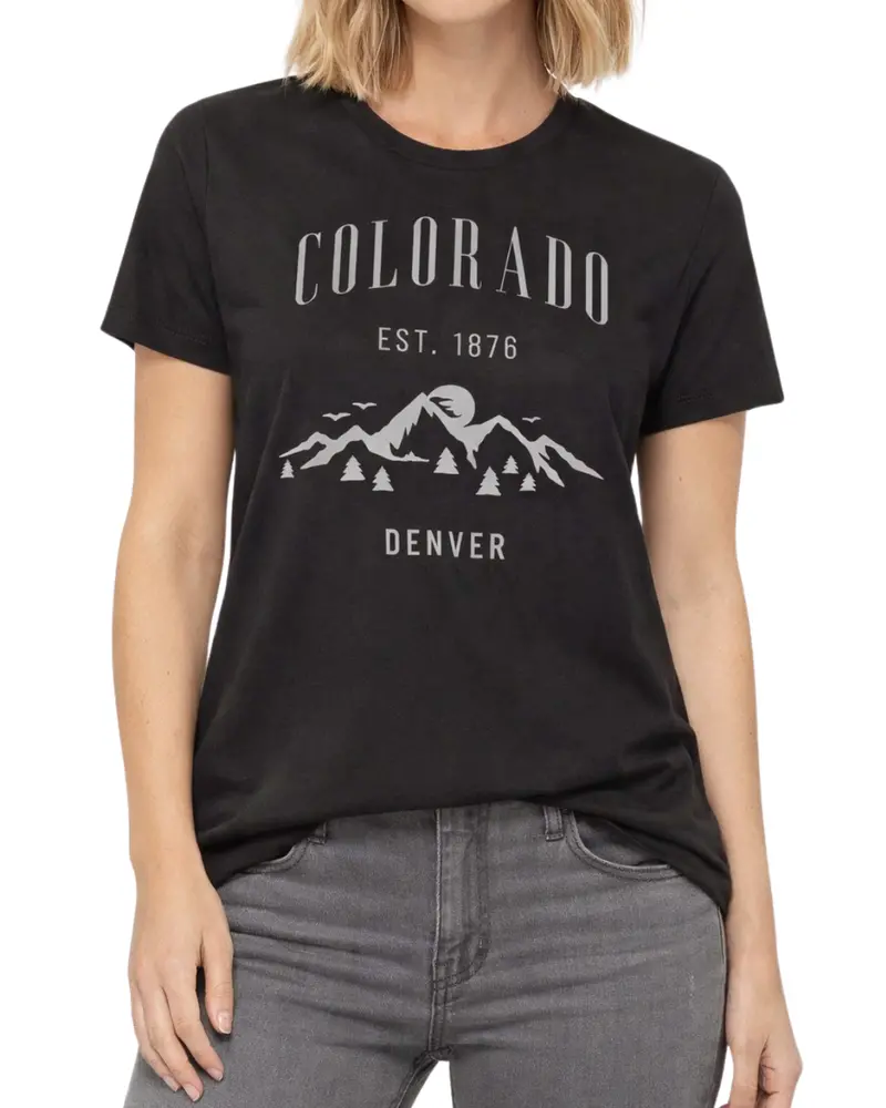 Women'S Colorado Spirit Patriotic T-Shirt 1