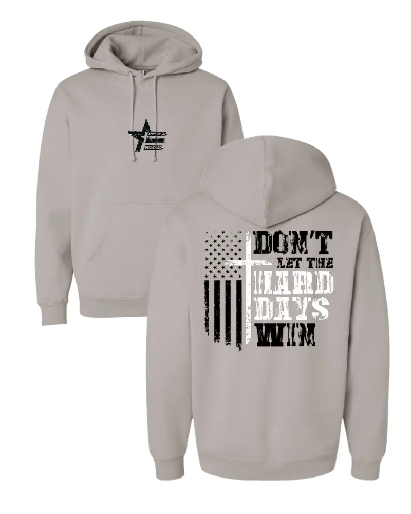 Women'S 'Hard Days' Relaxed Hoodie 1