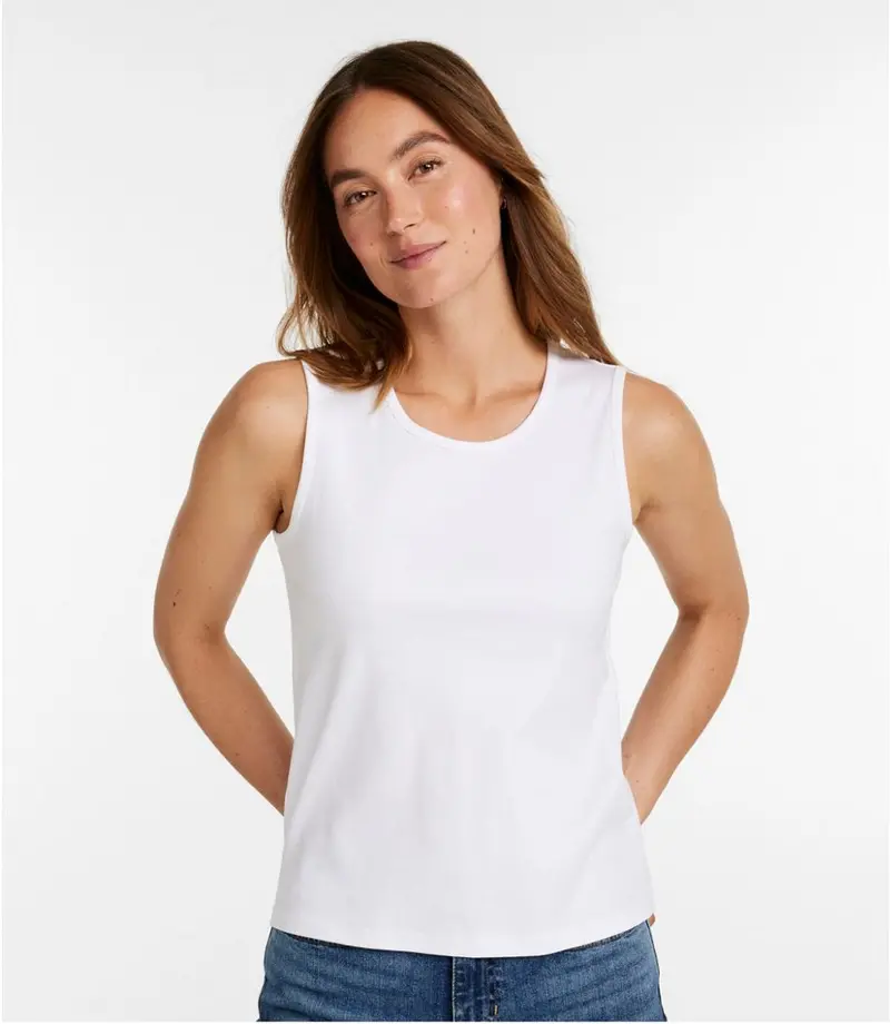 Women'S Pima Cotton Shell Top 1
