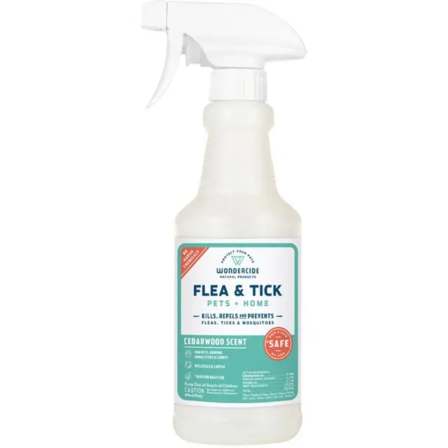 Wondercide Cedarwood Flea & Tick Spray For Dogs, Cats & Living Spaces (16 Oz) 1