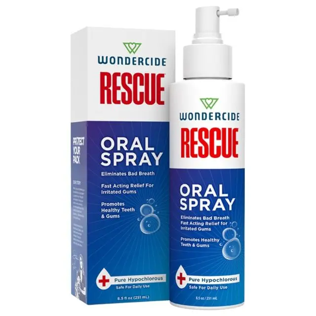 Wondercide Rescue Oral Care Spray For Dogs And Cats (8.5 Oz) 1