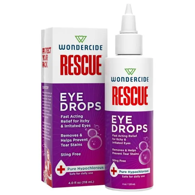 Wondercide Rescue Soothing Eye Drops For Dogs And Cats (4 Oz) 1