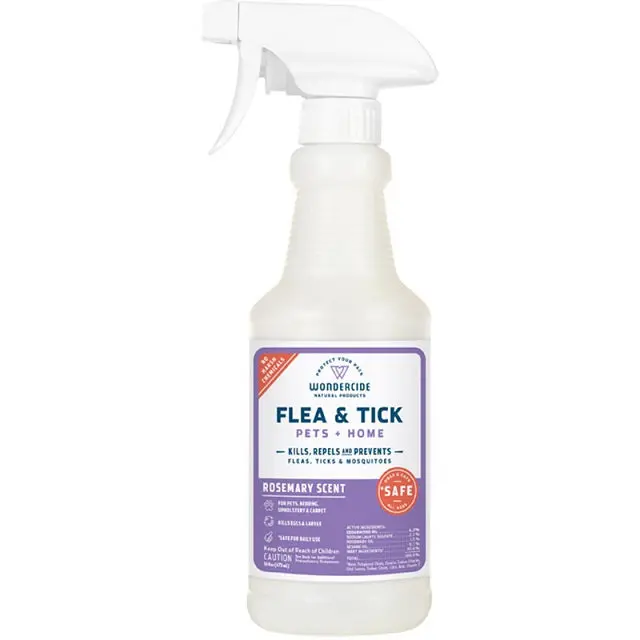 Wondercide Rosemary Flea & Tick Spray For Pets & Home (16 Oz) 1