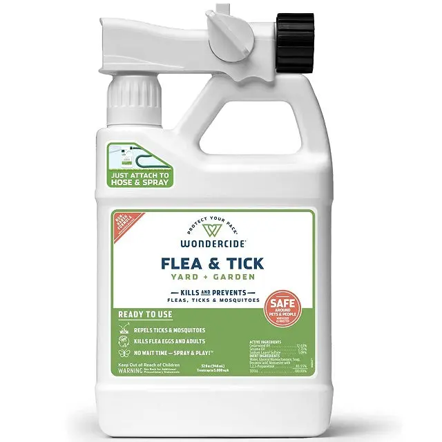 Wondercide Yard & Garden Flea & Tick Hose-End Spray (32 Oz) 1