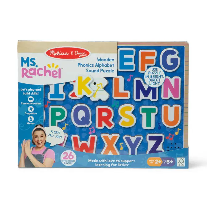 Wooden Sound-Matching Puzzle For Early Learning 1