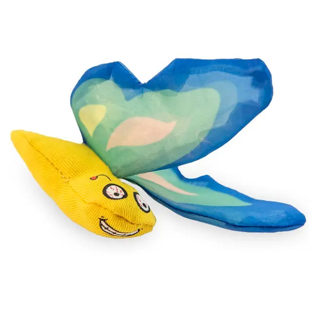 Yeowww! Butterfly Catnip Toy – Interactive Feline Enrichment Item 1