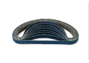 Zirconia Alumina Abrasive Belt – 13 Mm × 455 Mm, 40 Grit 1