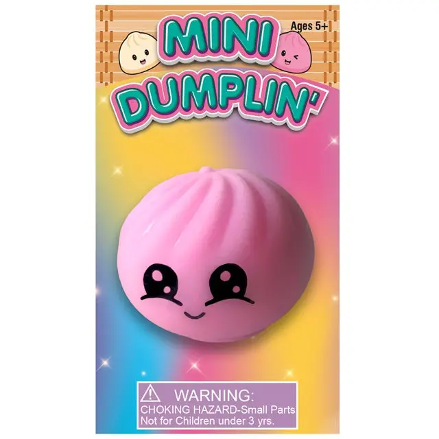 Zorbitz Mini Dumplin’ Squishy Toy – Soft Collectible Stress Reliever 1
