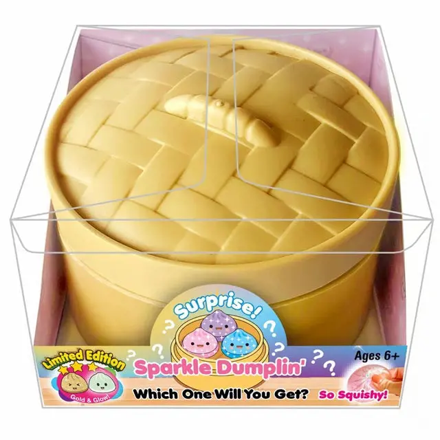 Zorbitz Sparkle Dumplin’ Surprise Squishy – Glitter-Filled Sensory Toy 1